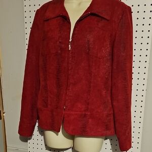 Erin London Vibrant Red Blazer